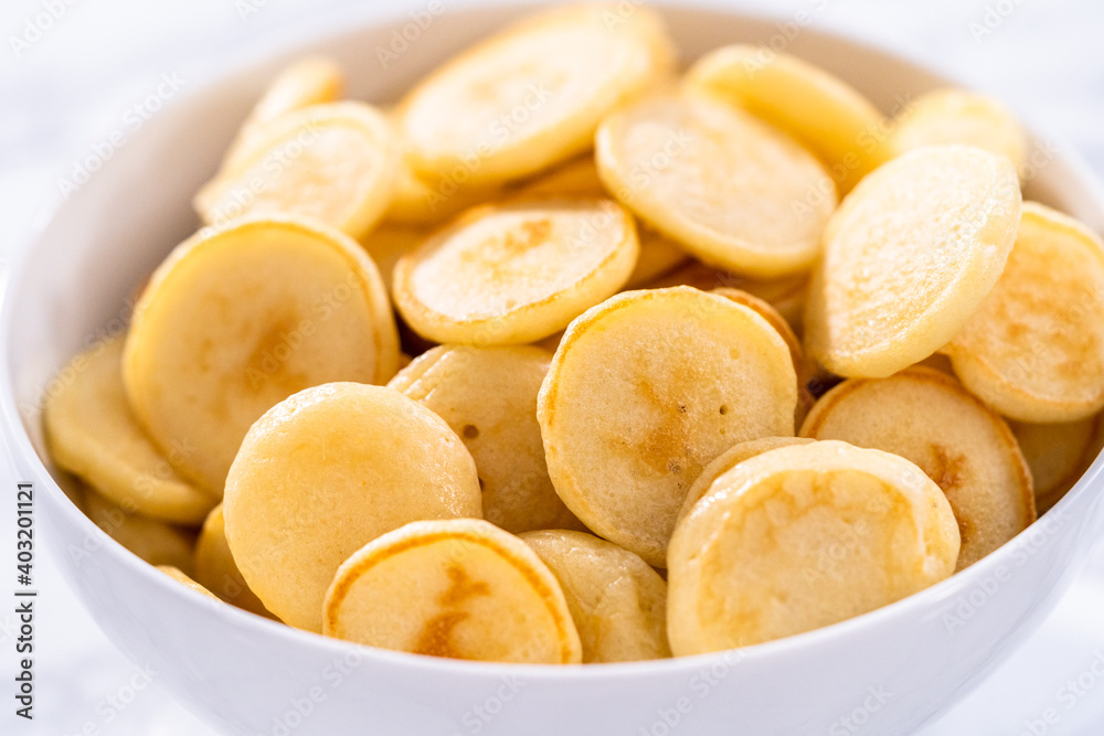 Mini pancake cereal Mini pancake cereal