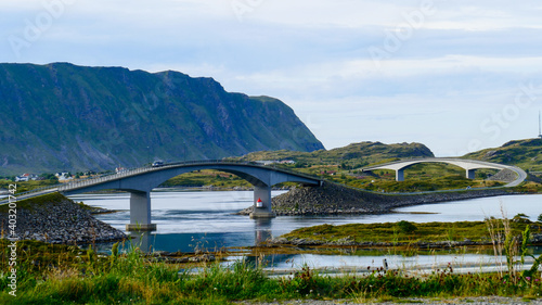 Lofoten island bridges