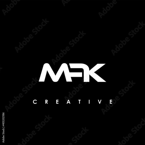 MPK Letter Initial Logo Design Template Vector Illustration