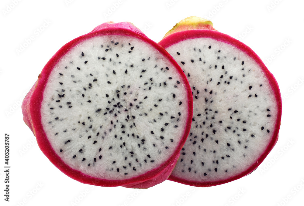 Dragon fruit isolated on white background Dragon fruit isolated on white background