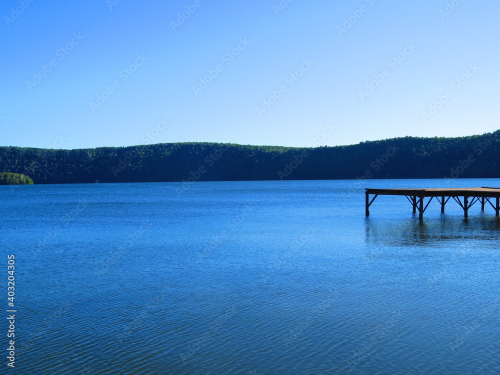 pier in the lake