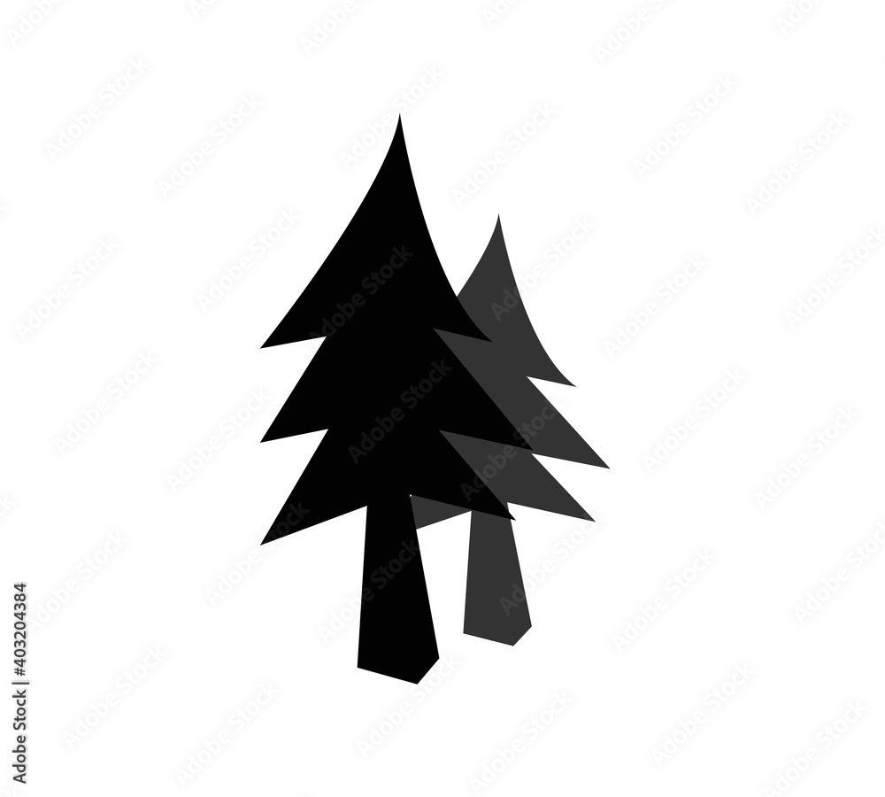 pine tree icon vector illustration pine tree icon vector illustration