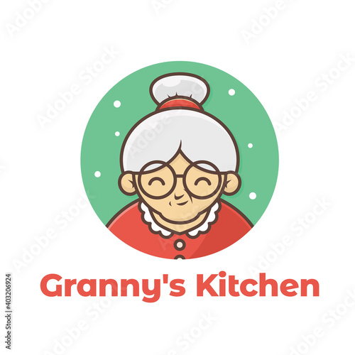 Granny’s Kitchen Vector Logo