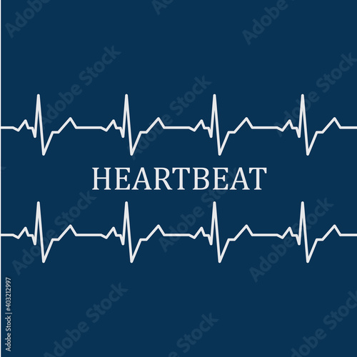 Heart beat monitor pulse line art vector icon, Ecg heartbeat. cardiology symbol. logo for cardiologist. Medical icon
