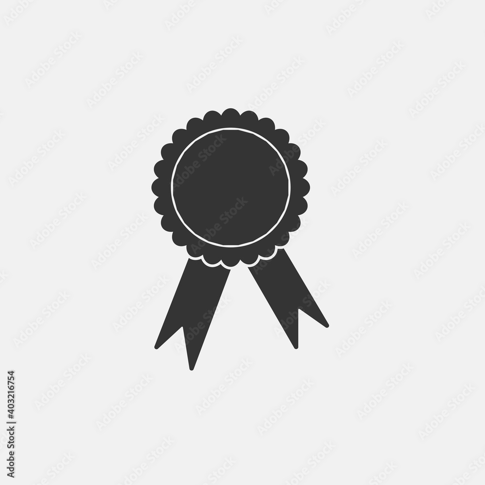 Award vector icon illustration sign Award vector icon illustration sign