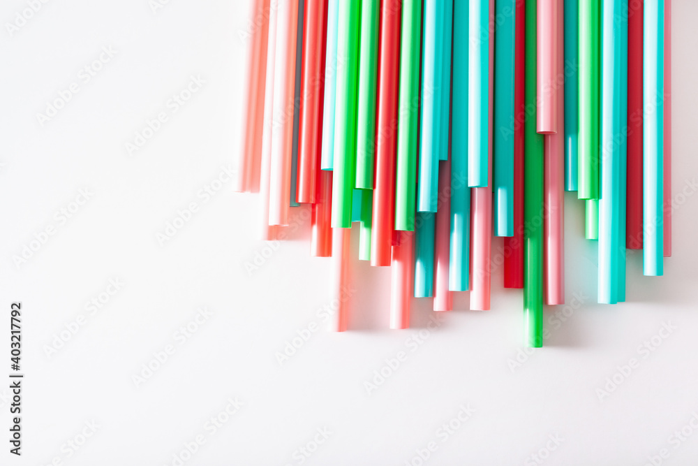 Single use plastic drinking straws Single use plastic drinking straws