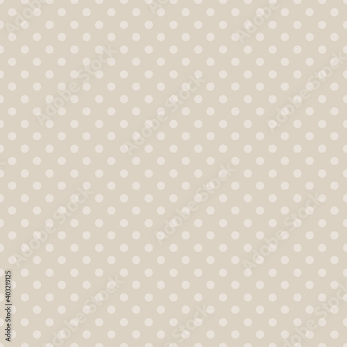 Seamless pattern of pastel dots. Vector illustrations.