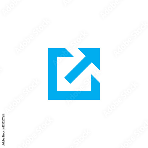 External Link Icon with Arr...