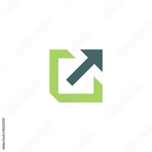 External Link Icon with Arr...