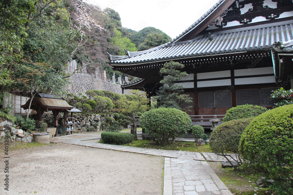 temple (chion-in) in kyoto (japan)