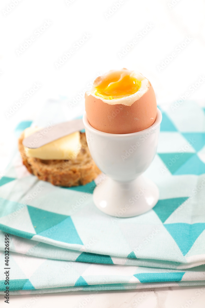 soft boiled egg and toast with butter soft boiled egg and toast with butter