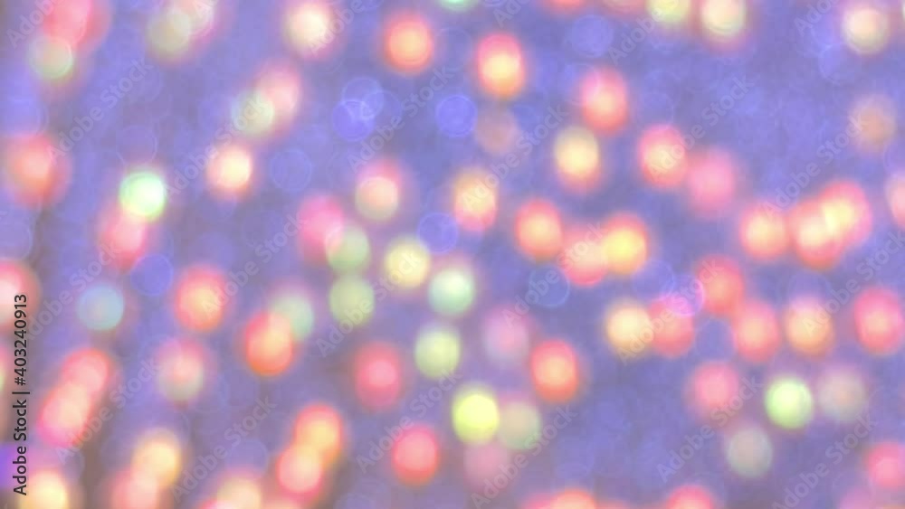 The film looks soft bokeh of multi color Lighting for Background_003.