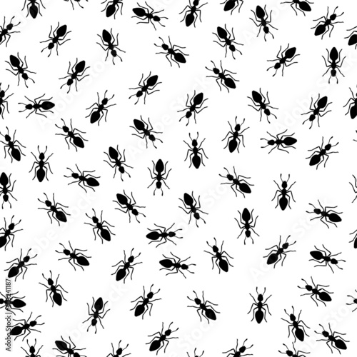 Ants vector illustration © Анна Розова