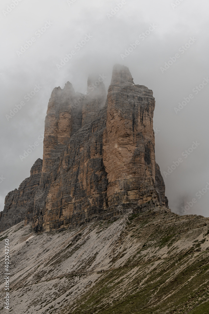 Dolomiten Drei Zinnen Panorama Dolomiten Drei Zinnen Panorama