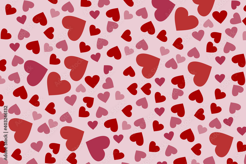Vector Illustration Valentine Digital Paper Vector Illustration Valentine Digital Paper