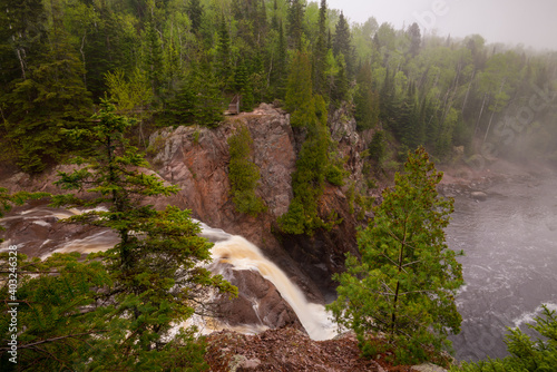 waterfall in Canada 