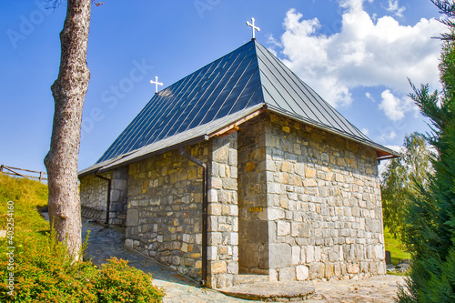 Monastery Dubnica near Uvac river, Serbia photo