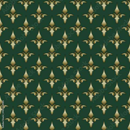 Seamless victorian pattern ...