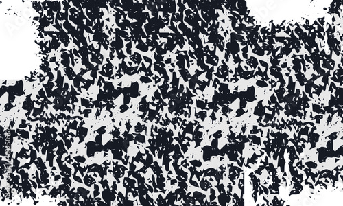 Grunge texture white and black. Sketch abstract to Create Distressed Effect. Overlay Distress grain monochrome design. Stylish modern background for different print products. Vector illustration