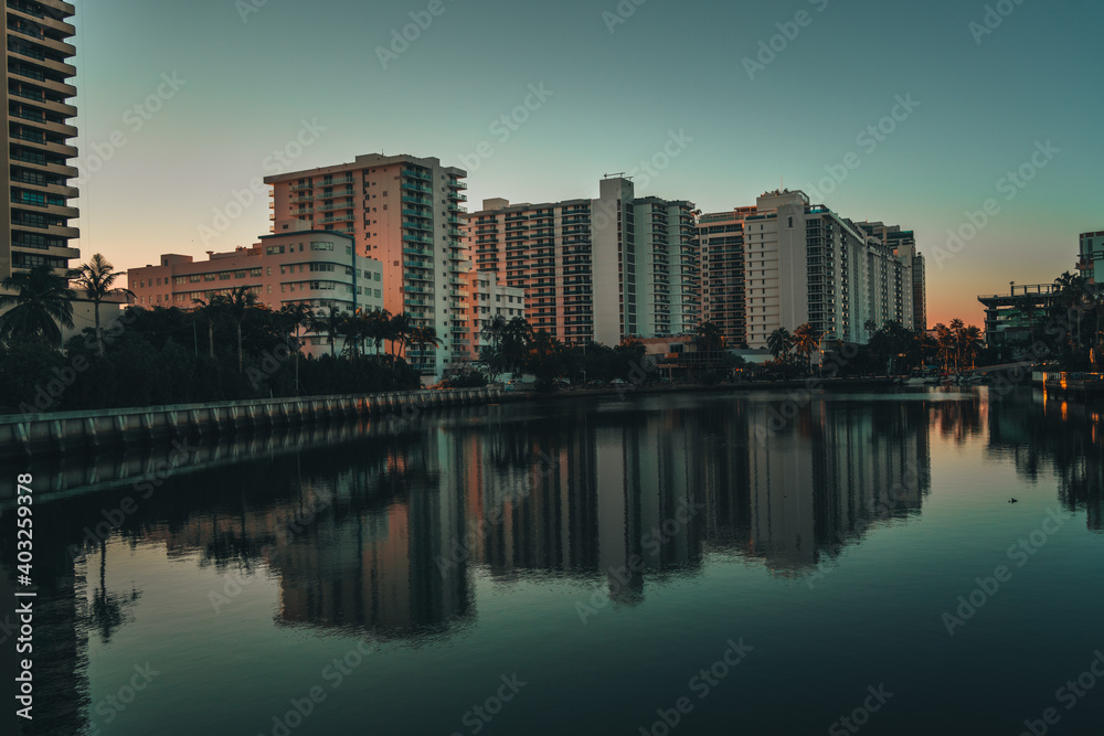 view of the city Miami Beach apartments 