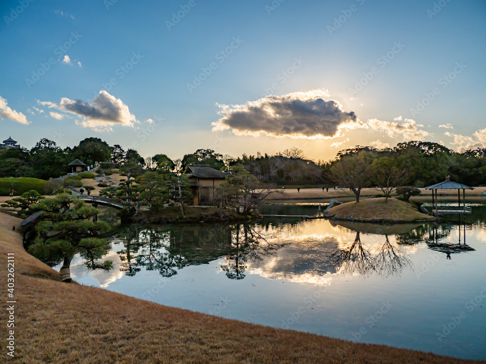Obraz premium 岡山後楽園