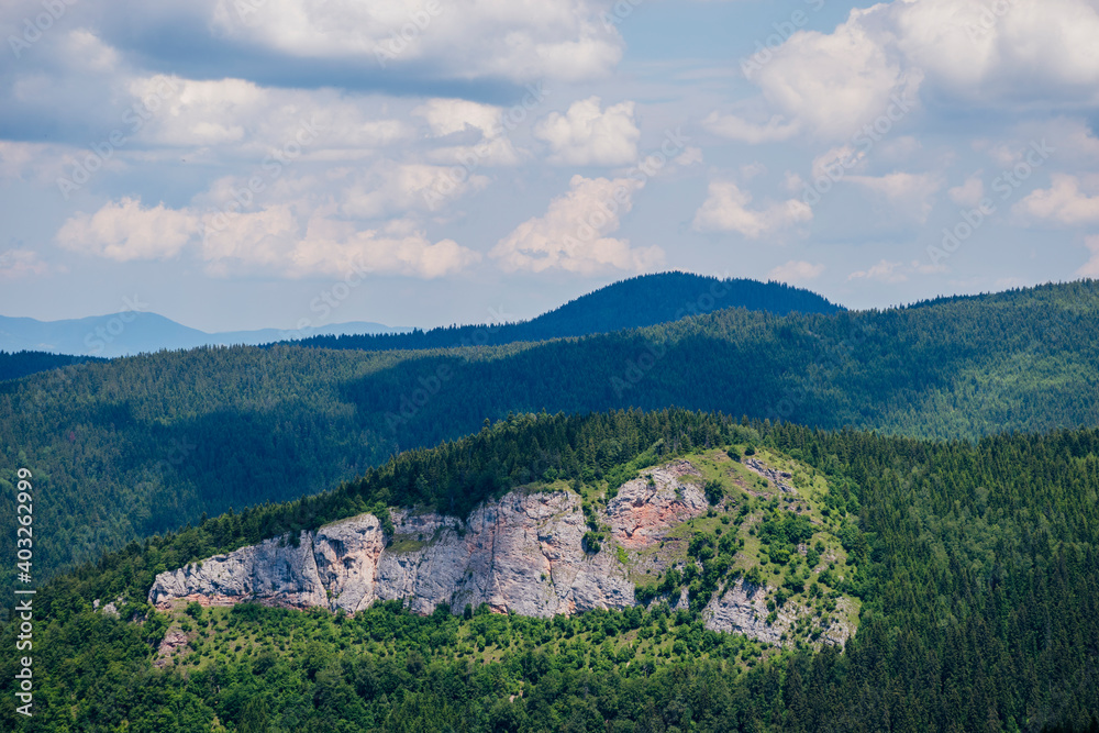 Fototapeta premium landscape in the mountains