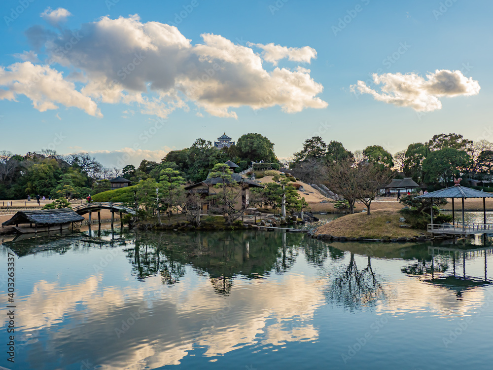 Fototapeta premium 岡山後楽園