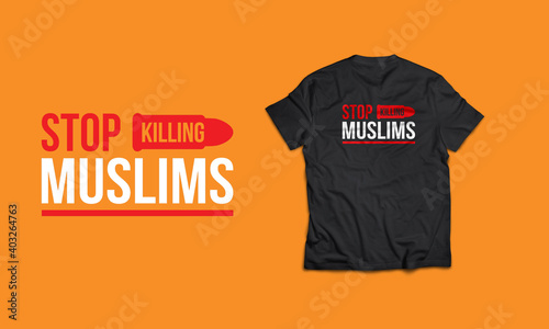 Islamic T-shirt design.