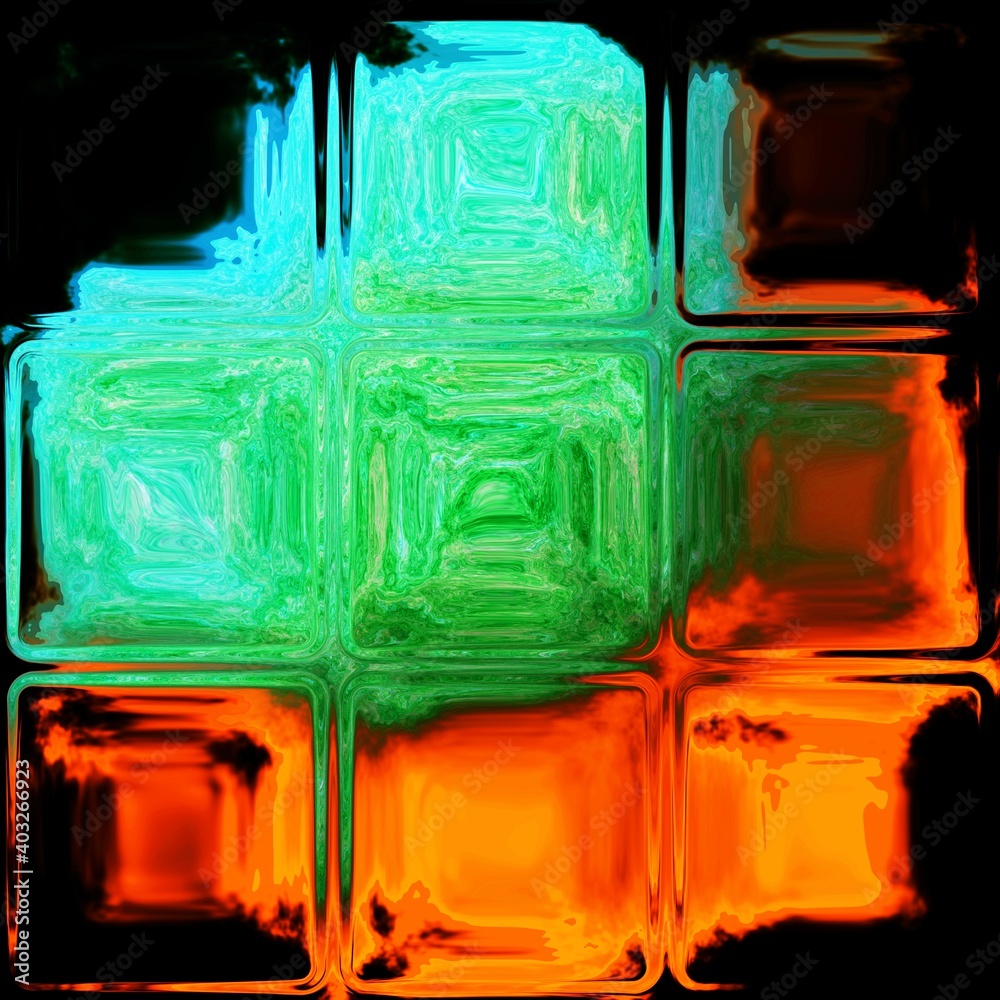 Light rays through wet glassy lenses mosaic. Expoded sphere Light rays through wet glassy lenses mosaic. Expoded sphere