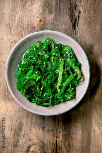 Wakame seaweed salad