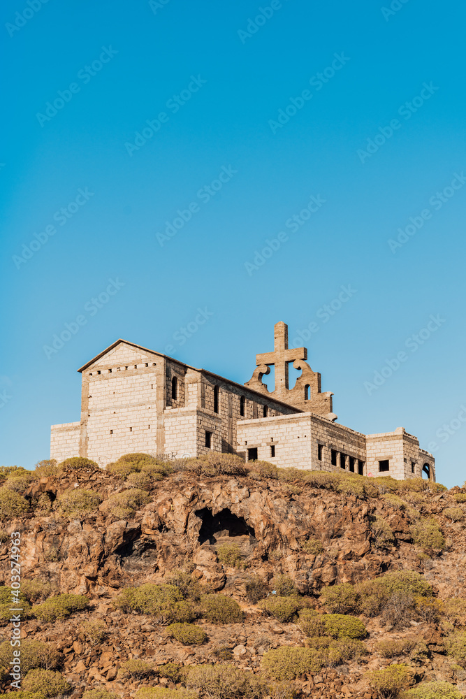 The abandoned Leper Colony of Abades in Tenerife.