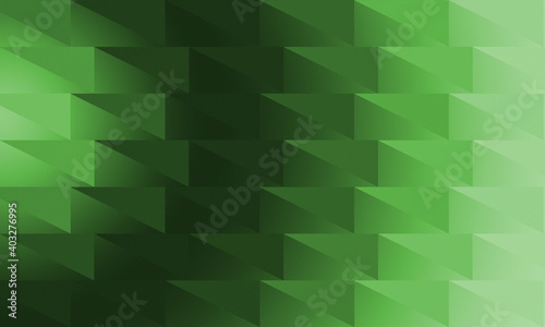 Pattern of green triangles....