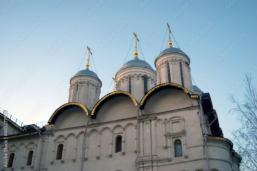 Twelve apostles church of Moscow Kremlin. Color photo Twelve apostles church of Moscow Kremlin. Color photo