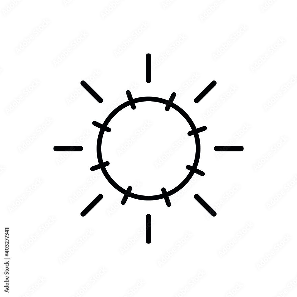 Vector set icons of sun. Vector emblems of sun. Vector set icons of sun. Vector emblems of sun.