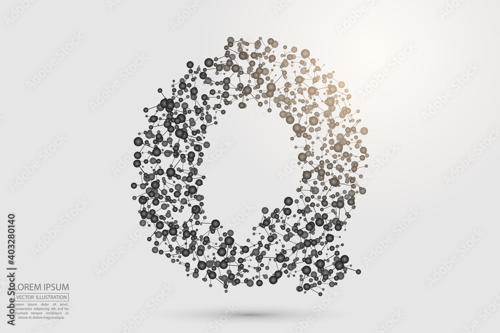English letters abstract font consists 3d of triangles, lines, dots and connections. Vector illustration EPS 10. English letters abstract font consists 3d of triangles, lines, dots and connections. Vector illustration EPS 10.