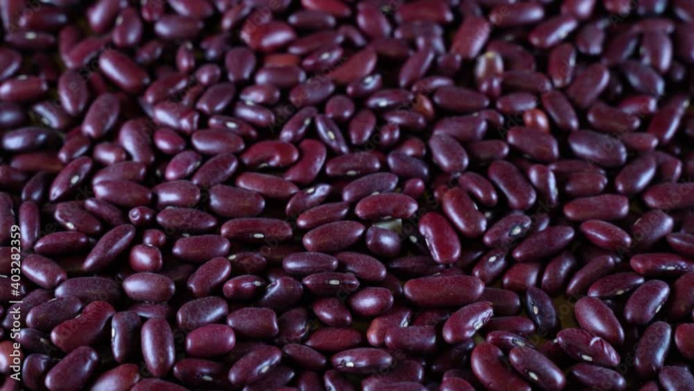 Scattered red beans are rotated on the table. High protein legumes,beans and lentils for healthy food. Scattered red beans are rotated on the table. High protein legumes,beans and lentils for healthy food.