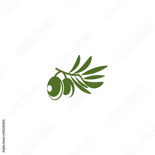 olive icon vector illustration design template