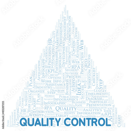 Quality Control typography ...