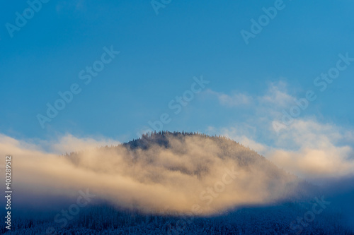 Skreiafjella Mountains in winter. © Øyvind