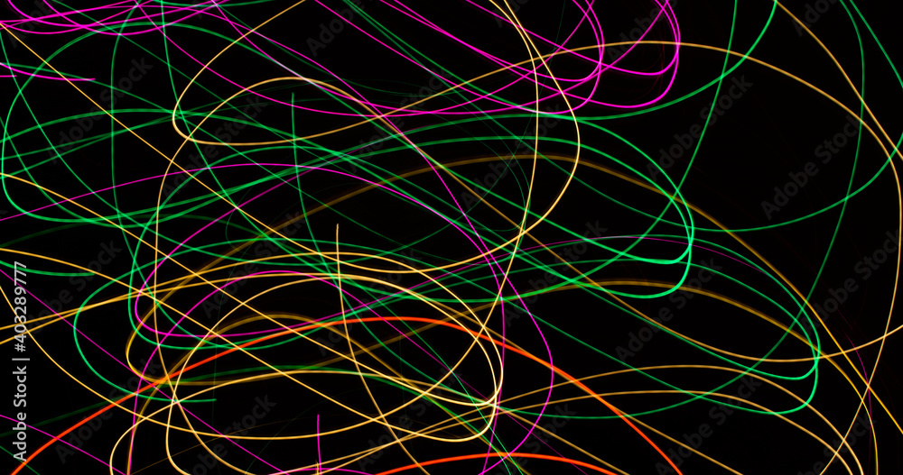 colored lines on a black background.textura colored lines on a black background.textura