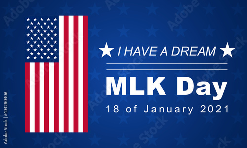 Martin Luther King Jr. Day, MLK background, poster, card 