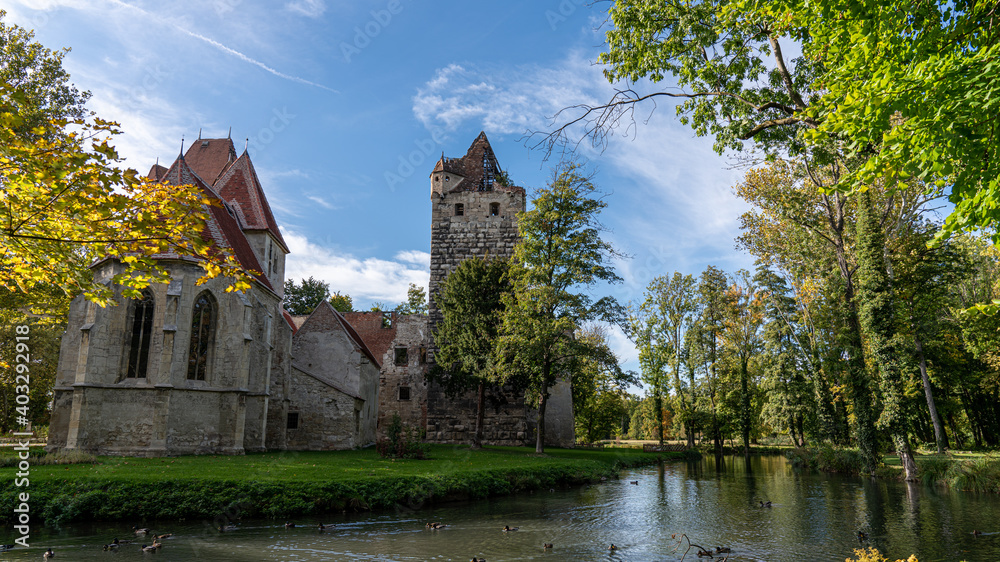 Obraz premium Pottendorf Castle, Austria