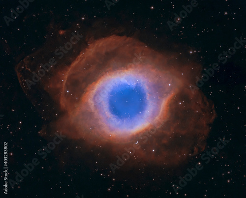 Fototapeta Naklejka Na Ścianę i Meble -  The Helix Nebula Eye of God