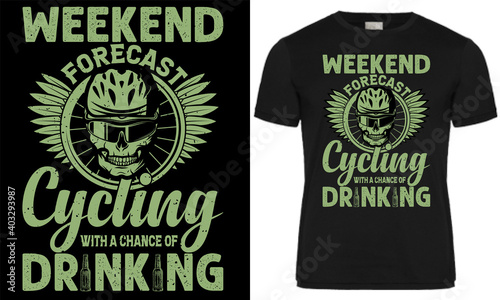 Bicycle t shirt design