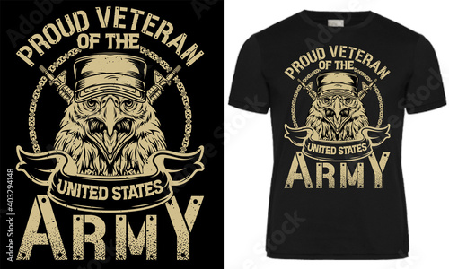 veteran t-shirt design