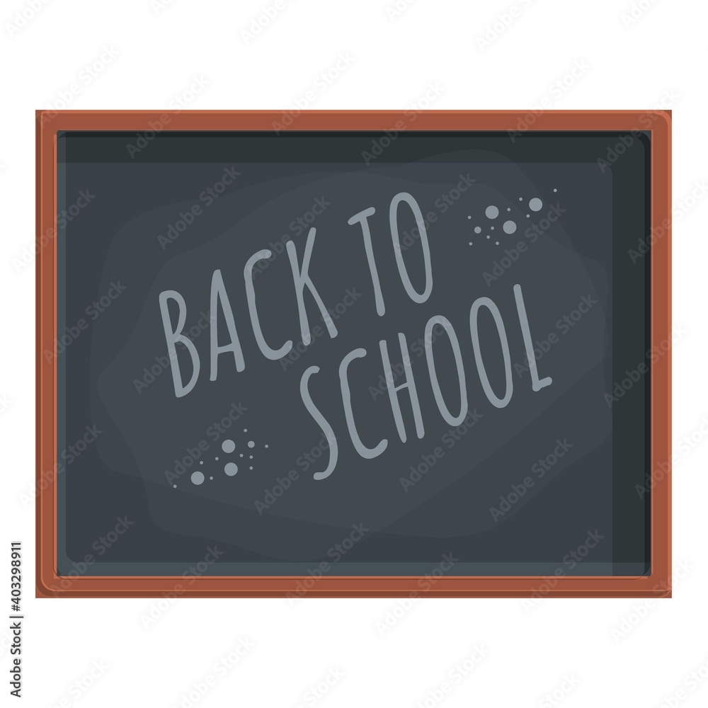 Texture chalkboard icon. Cartoon of texture chalkboard vector icon for web design isolated on white background Texture chalkboard icon. Cartoon of texture chalkboard vector icon for web design isolated on white background