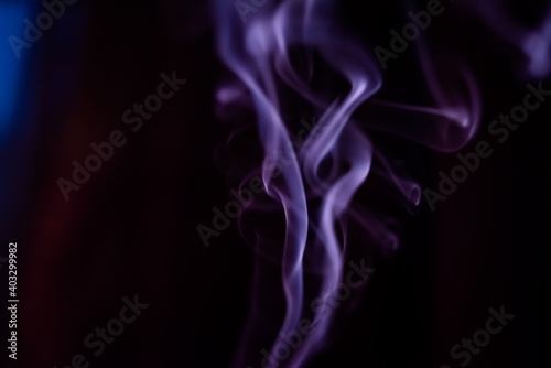smoke aroma sticks abstract blured 
