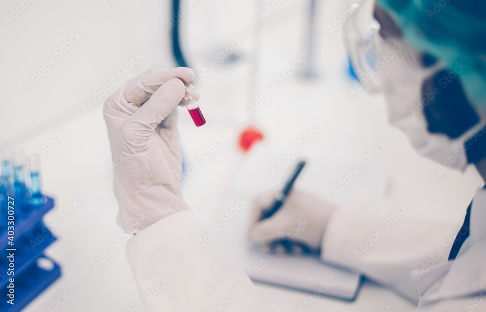 close up. scientists conduct research in the laboratory . close up. scientists conduct research in the laboratory .