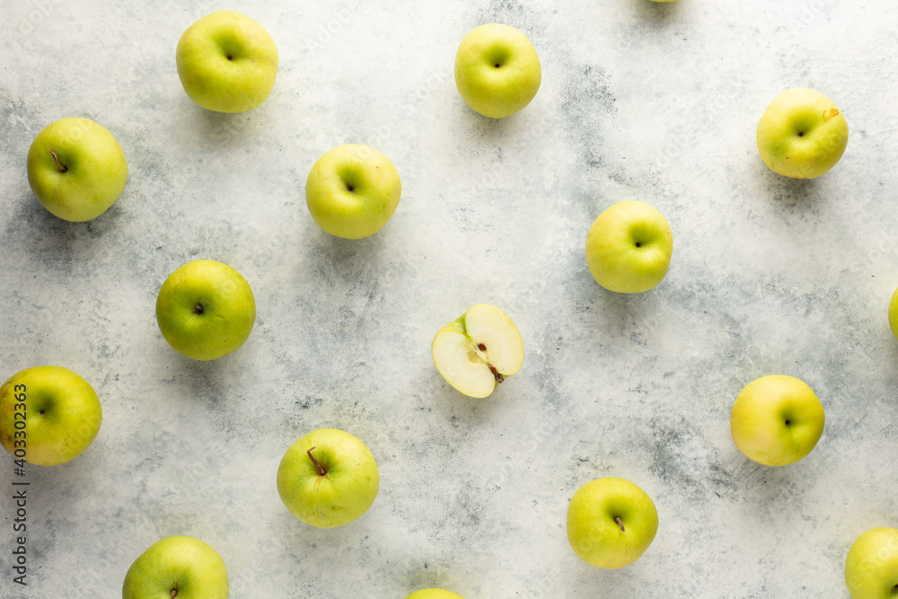 The green fresh apple patterns The green fresh apple patterns