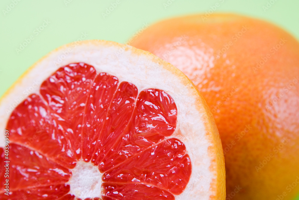Arrangement von Grapefruits